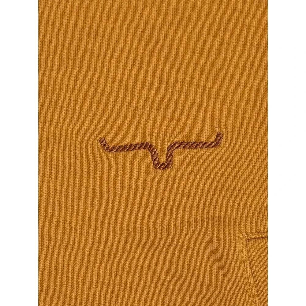 Kimes Ranch Hoodie Women's M Orange Long Sleeve Pullover Hoodie Sweatshirt - Picture 7 of 11